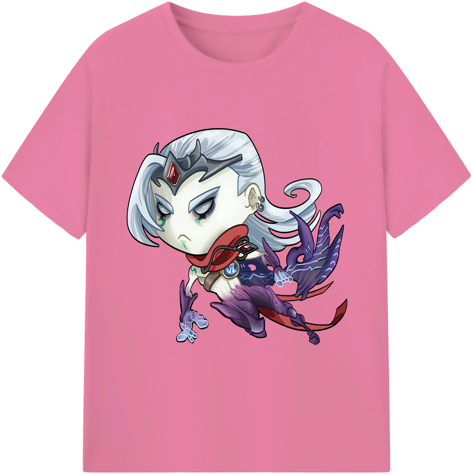 リーグ・オブ・レジェンド League of Legends LOL 綿100％半袖Tシャツ（フロントプリント）